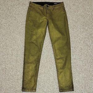 DL 1961 Emma Legging In Fools Gold Womens Sz 30.